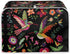 Embroidered Bird Toaster Covers, 2 Slice Small Kitchen Appliance Cover, Quilted Polyester Fabric Kitchen Accessories