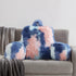 Hobed Life 30x17x17 Inches Faux Fur Reading Pillows - Big Size with Premium Pure White Micro Fiber Stuffing, Students