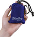 ChicoBag Original Compact Reusable Grocery Bag w/Attached Pouch and Carabiner Clip, Variety 4pk - Mazarine, Aqua,
