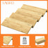 Mat,4 2 Set 9.5''to 19'', Kitchen,Cabinet,Drawers,Countertop AMBIRD Bamboo Spice Drawer Organizer with Non-slip Tier