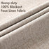 Grommet 52 84 Inch (2 MIULEE Blackout Curtains for Bedroom Linen Texture Solid Thermal Insulated Natural Khaki Room