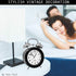 Sonnet Twin Bell Alarm Clock, SONNET-T-4678 - Very Loud, Battery Operated, Black