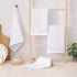 Homaxy 100% Cotton Kitchen Towels and Dishcloths Sets - 8 Pack Quick Dry, Waffle Weave, Soft, Absorbent, White