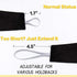 StangH Black Curtain Tie Backs for Drapes, Thick Plush Velvet Holdbacks for Living Room Bedroom Curtains
