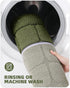 Color&Geometry Green Bath Mat, Non Slip Washable 24"x36" Large Absorbent Bath Mats for Bathroom and Bathtub