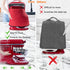 BAGSPRITE Stand Mixer Cover with Appliance Sliders, Compatible with KitchenAid Mixer 6/7/8 Quart, Pockets for