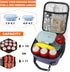 Femuar Lunch Box for Men and Women - Small Reusable Portable Lunch Bag for Office Work Picnic, Blue