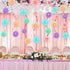 Gejoy 20 Pieces Mexican Paper Flower Tissue, Day of The Dead Pom Poms for Halloween, Wedding Party Decoration