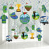 Clabby 41 Pcs Golf Party Decorations Swirls, Birthday Sports Theme Supplies for Kids Boys Men