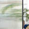 Coavas Reeded Glass Window Privacy Film, 3D Decorative Clings, Peel and Stick Fluted Window Decals (17.5x78.7 in,