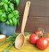 14-inch Large Wooden Spoon, Heavy Duty Non-Stick Cooking Spoon with Strong Long Handle for Stirring and Mixing