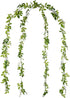 DearHouse 4Pcs Artificial Wisteria Garland, 6.6Ft/Piece Silk Hanging Flower Vine for Home Garden Outdoor Wedding Decor
