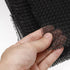 PATIKIL 47.2" x 23.6" Air Conditioner Filter Material, 2 Pack Plastic Dustproof Mesh Screen Replacement, Black