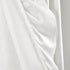 Set, 54" 84" Set Lush Decor Reyna Ruffle Window Curtain Panel Pair, W x L, White - Flowy Curtain - Romantic Ruffle