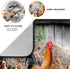 Rooster Chicken Dish Drying Mat for Kitchen Counter, Absorbent Microfiber Reversible Dish Drainer Mats, 18 x 16 In