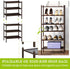 3-Tier Closet BMOSU Bamboo Small Shoe Rack Premium Stackable Shoe Shelf Storage Organizer for Hallway Living Room