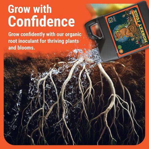 500mL Cronk Nutrients Monkey Juice Bacillus Root Inoculant Organic Solution to Increase Your Plants Health Root Mass