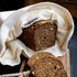 Goodleks Three-Layer Cotton Bread Bag, Reusable Storage for Homemade Loaf, Natural Organic Canvas
