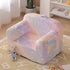 Tiita Kids Sofa, Childrens Couch with Carry Handle, Portable Toddler Foam Sofa Couch, Glow in the Dark Nursery Kids