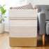 DOFASAYI Laundry Hamper, 85L Large Basket with Leather Handles, Decorative Storage for Blankets, Clothes Hamper