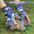 Women's Leather Gardening Gloves, Thorn Proof Garden Gloves for Digging, Planting, and Pruning