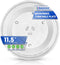 Microwave Plate Replacement 11.5” WB49X10224 - Compatible with GE Microwave Glass Plate, Rotating Glass Turntable