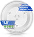 Microwave Plate Replacement 11.5” WB49X10224 - Compatible with GE Microwave Glass Plate, Rotating Glass Turntable