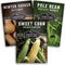 Three Sisters Collection Seed Vault - Non-GMO Heirloom Seeds for Planting Vegetables