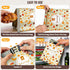 2 Pack 17"13" Zunmial Bread Bags for Homemade Bread, Reusable Bread Bag for Fresh Keeping with Lining & Zipper, Freezer