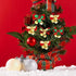 20 Pcs Christmas Mini Bow with Bells, 4 Styles - Traditional, Rustic, Whimsical, Minimalist - Red, Green, Gold Ornaments