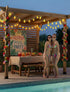 8.5Ft Summer 10L Tropical Beach Pineapple Lights, LED Pineapple String Lights Plug in for Indoor/Outdoor Home Table