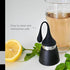 AdHoc Hangtea Infuser Black, Dishwasher-Safe Metal Strainer for Fruit & Other Teas