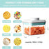 320ml 0.32qt) Airtight Food Storage Container Pop Containers With Lids, Bpa Free for Spaghetti Cereal Flour Rice