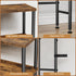 15.7" 2-Tier Asgolion Narrow Console Table, Small Entryway Table, Sofa Table with Storage, Skinny Console Tables
