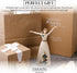 Pavilion Gift Company Simple Spirits 41007 Figurine, 7-1/2-Inch, White, Green, Tan