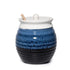 6"H 14oz GUTE Honey Jar Pot - Elegant & Modern Ceramic With Dipper & Lid Rosh Hashanah Gift - Home Kitchen Honey