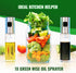 GREEN WISE Oilsprayer for Olive & Vine Oil Spray Bottle, Continuous Spray, 3 OZ, for Cooking, Salad Dressing, BBQ and More by GREEN WISE