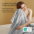 350GSM Cozy Grey60x80 Inches, Bedsure Twin Blanket for Couch - Super GentleSoft Fuzzy Fluffy Blankets for Women, Cute