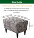 Bottom,51 CRFATOP Ottoman Chair Cover Large Ottoman Chair Slipcovers Solid Rectangle Storage Stool Cover Stretch