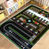 39''x59'' Kids Car Rug Carpet Playmat for Play Toy Cars, Airplane Road Airport Parking Track Rugs Carpet for Playroom