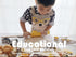 Set 35-Piece Kids Baking with Teddy Bear Apron, Kid Friendly Knives, Cookie Cutters, Rolling Pin, Cutting Board, Whisk