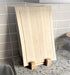 Bamboo Cutting Board Holder - Pot Lid Holder, Cook Book Stand, Stylish Low Profile, 10.38" Lx7 Wx2.5 H