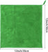 uxcell Microfiber Kitchen Towels, Thick Absorbent Dish Clothes for Household Chores, 12" x 12", 6 Pack Green