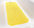 Extra-Long Non-Slip Bathtub & Shower Mat 39”x16”, Safe, Clean, Machine-Washable, Superior Grip, Opaque Yellow