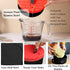 AI LOVE PEACE Ramen Bowl, Large 40 oz Microwave Ramen Cooker, Portable Noodle Bowl for Home Office Dorm Room