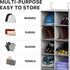 20 Closet, Simple Houseware Section Shelves Hanging Shoes Organizer Holder for Gray