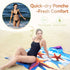 Catalonia Microfiber Hooded Beach Towel - Sand-Free Swim Poncho for All Ages