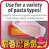 GoodCook Microwave Pasta Cooker with Strainer Lid, Cooks up to 4 Servings of Pasta, Cooking Guide Included