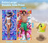 TwoYek 2 Pack 71x32 Microfiber Thin Beach Towel Lightweight Oversized Extra Large Sand Free Towels Quick Dry for Travel