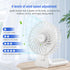 Mini Portable Handheld Fan with Lanyard - 4 Speed Personal Fan, 180 Degree Foldable Desk Fan for Travel Outdoor